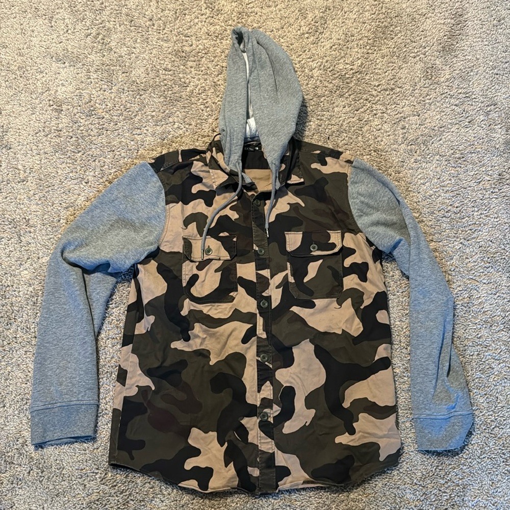 Express Brand Camo Jacket